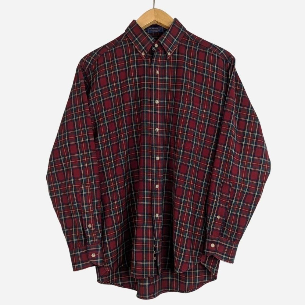 Vintage Sir Pendleton 100% Wool Royal Stewart Tartan Shirt Medium